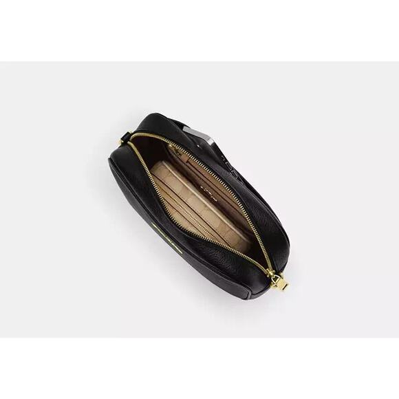 Coach Jamie Camera Bag With Signature Canvas And Leopard Print - OS - Picture 3 of 5